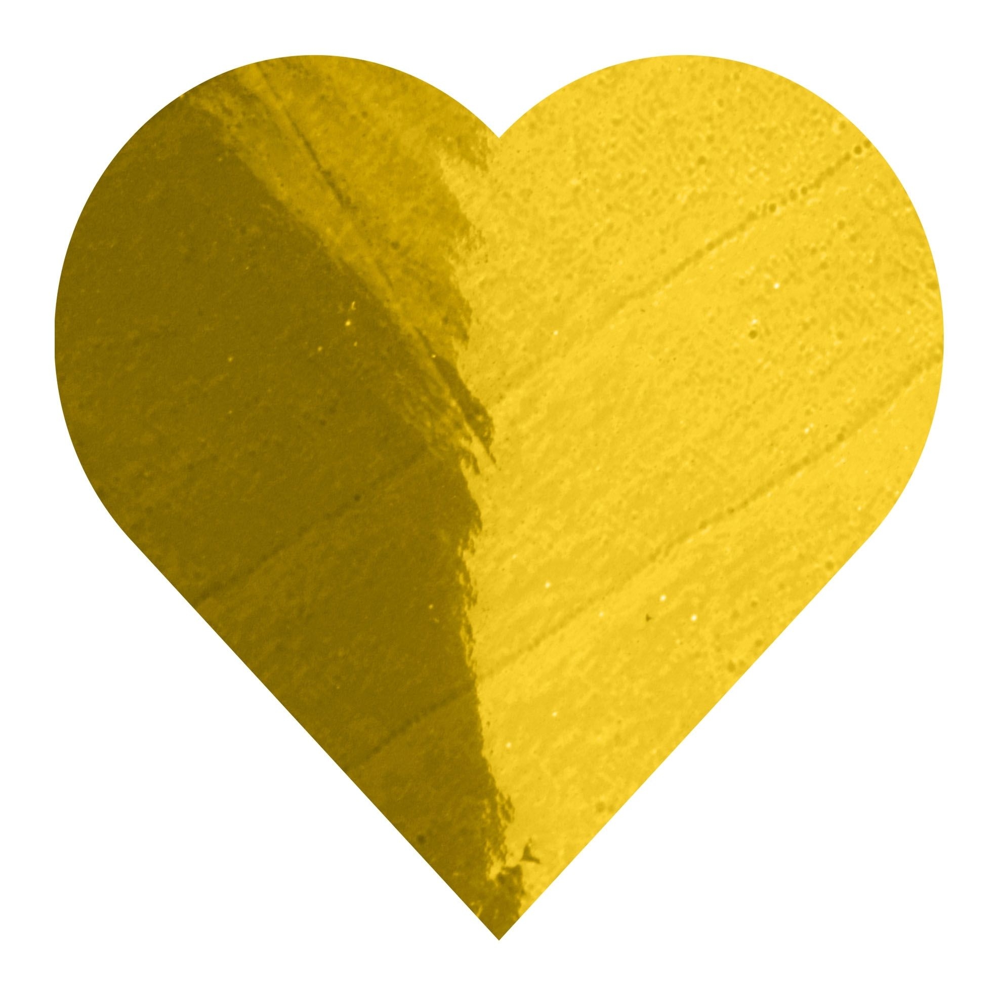Folienkonfetti 3cm Herz 100g Gold