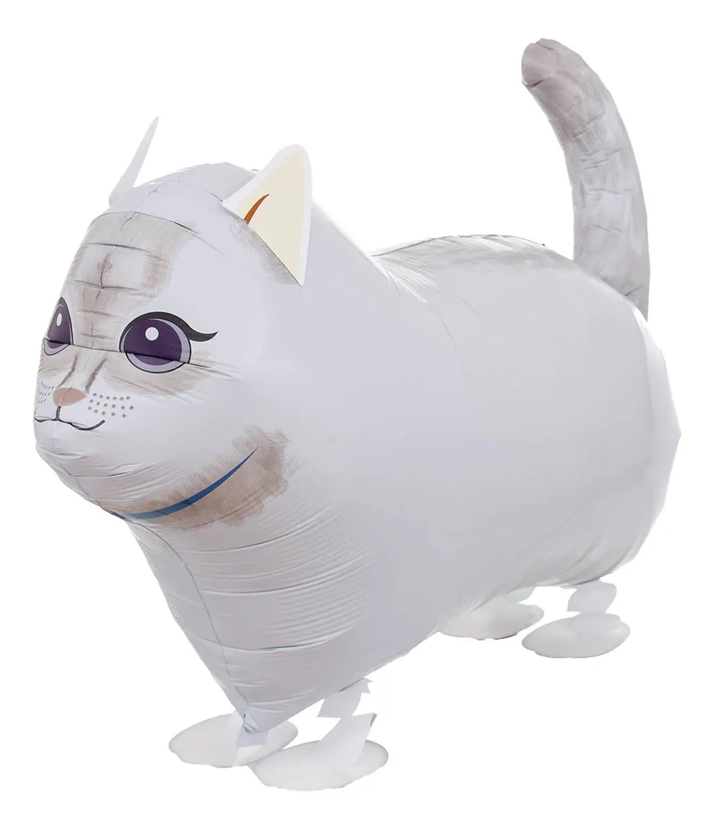 Airwalker Weiße Katze 57cm
