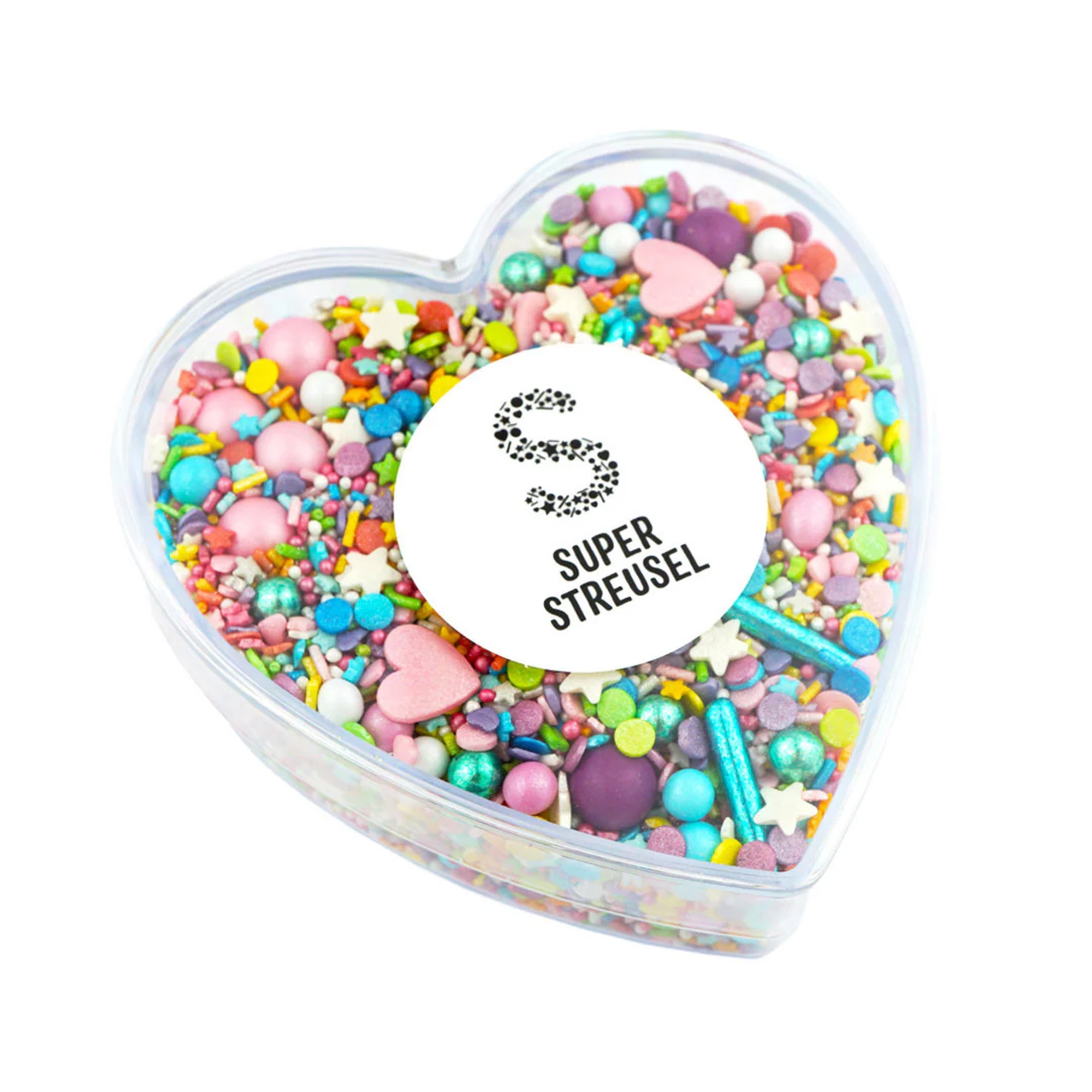 Super Streusel Herzilein Konfettiparade 160 g Essen, Süßigkeiten