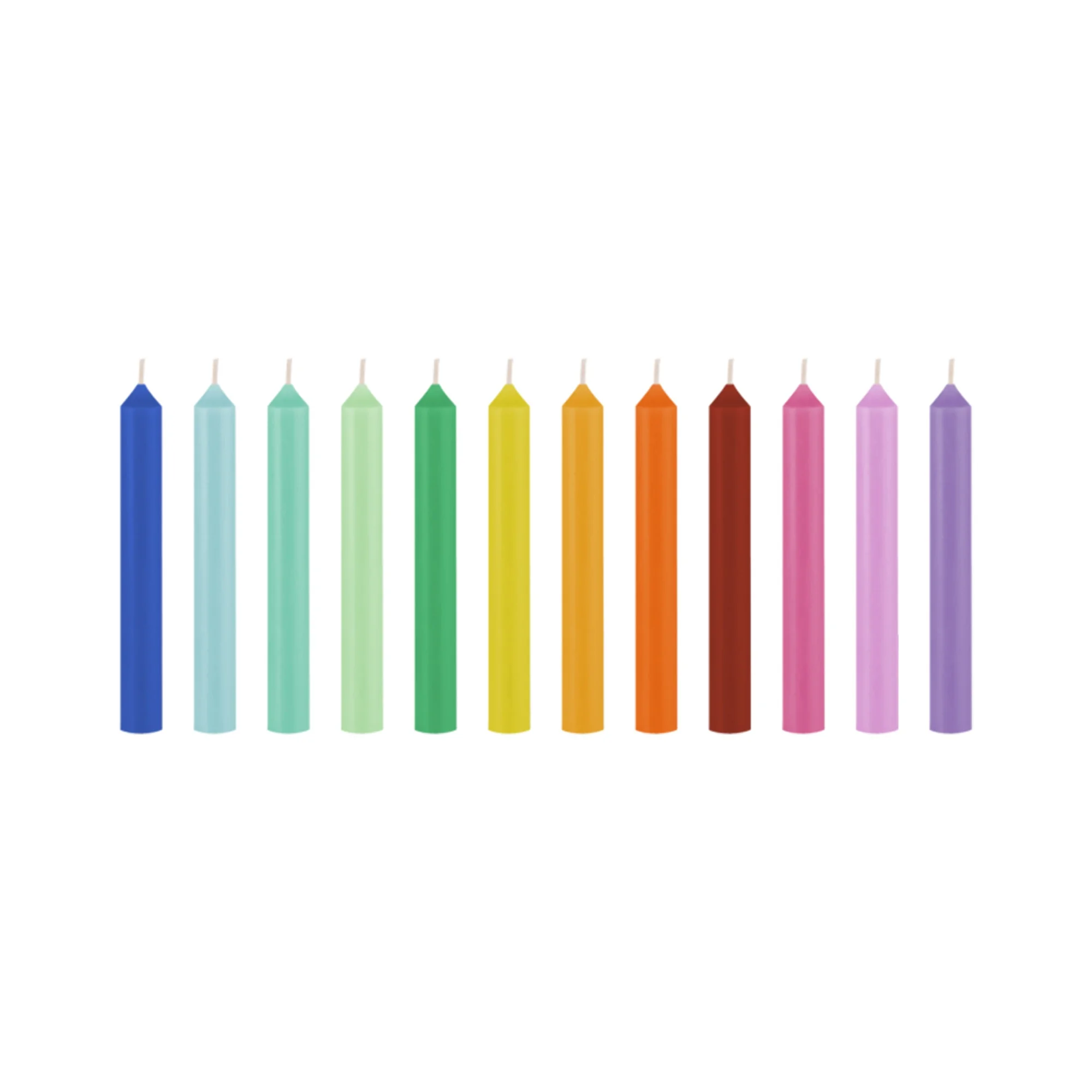 Kerze, Stabkerze, Bunt, farben, Kunstkerze