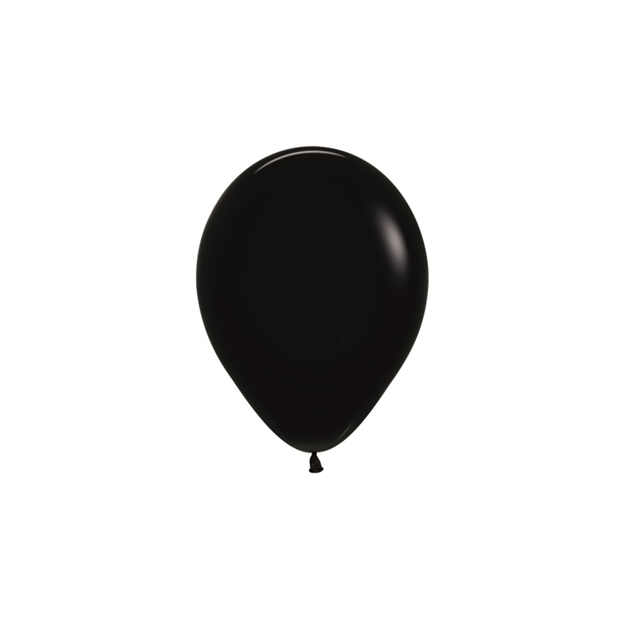Sempertex Latexballon Black Ø 12cm Ballon