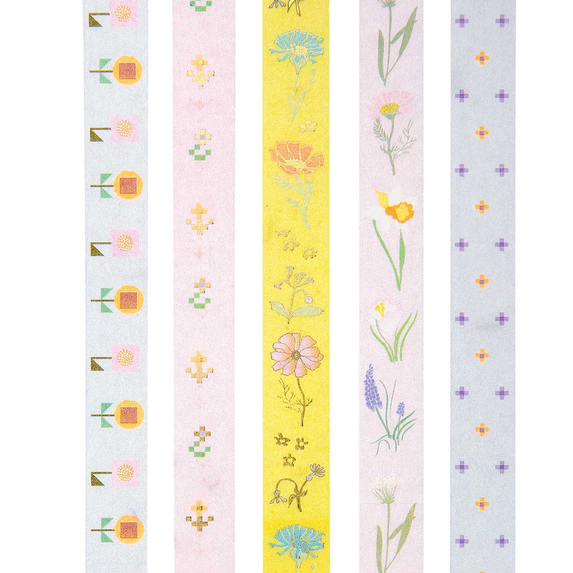 5 Tapes im Set "Futschikato" Floral 5 Tapes im Set "Futschikato" Floral