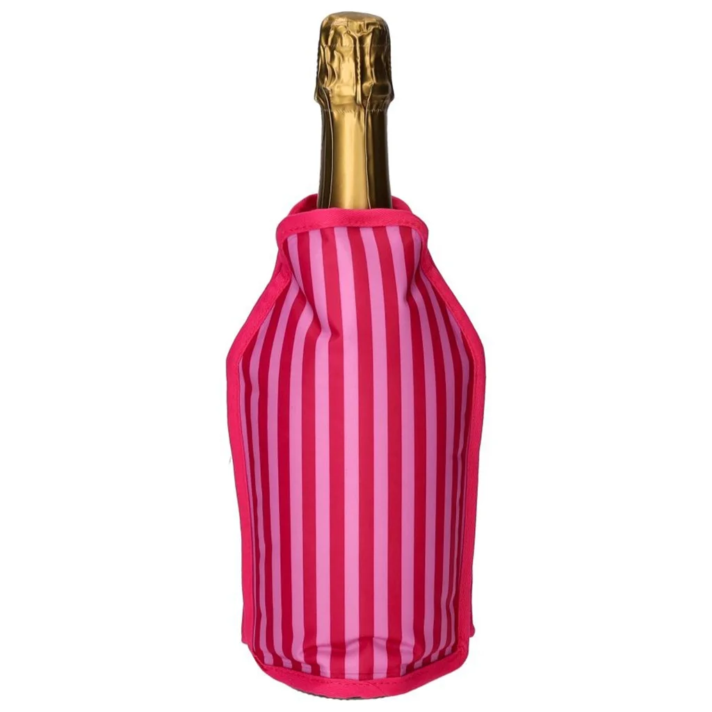 Flasche, Champagner, Weinflasche, Hülle, Streifenmuster