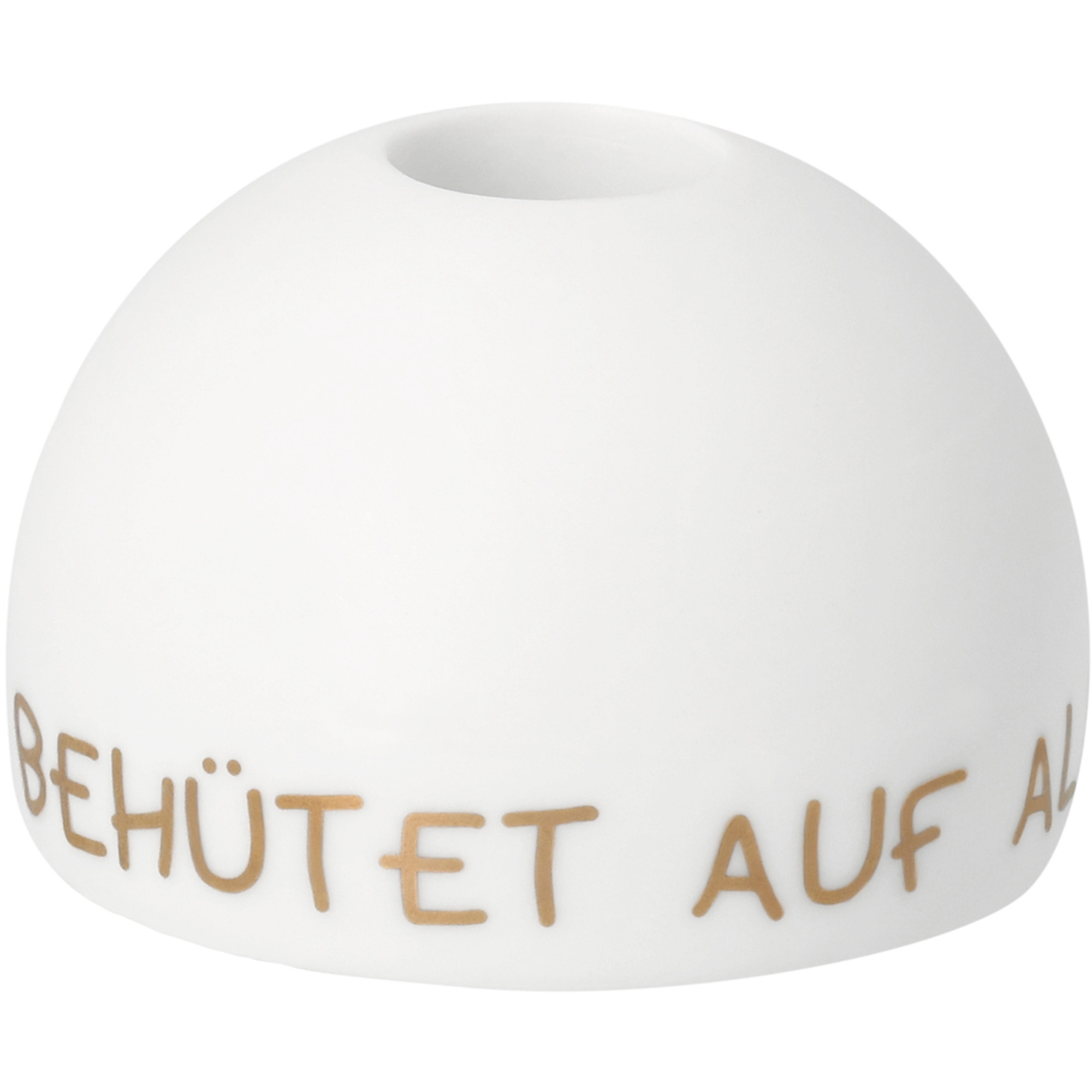 Schüssel, Kugel, Porzellan, weiß, Beschriftung