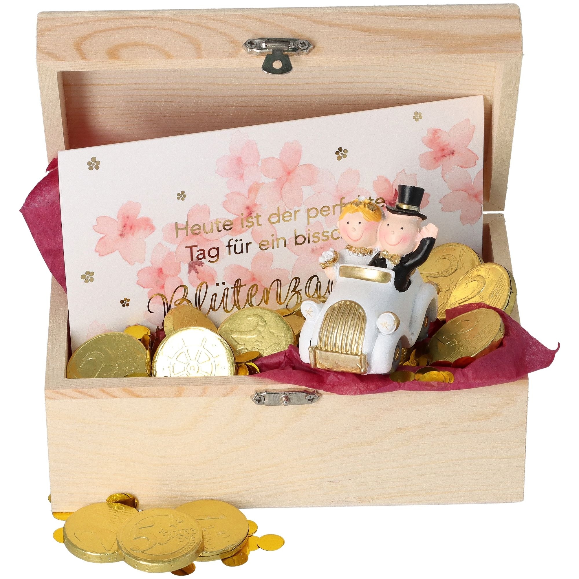 Geschenkbox Goldene Hochzeit "Namen" Geschenkbox Goldene Hochzeit "Namen"