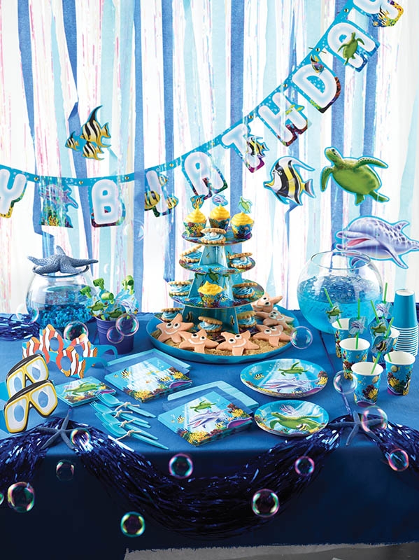 Ocean Party - Happy Birthday Girlande