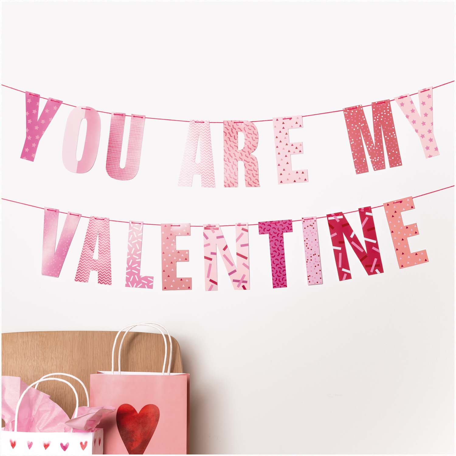 Girlande "You are my Valentine" Girlande "You are my Valentine"