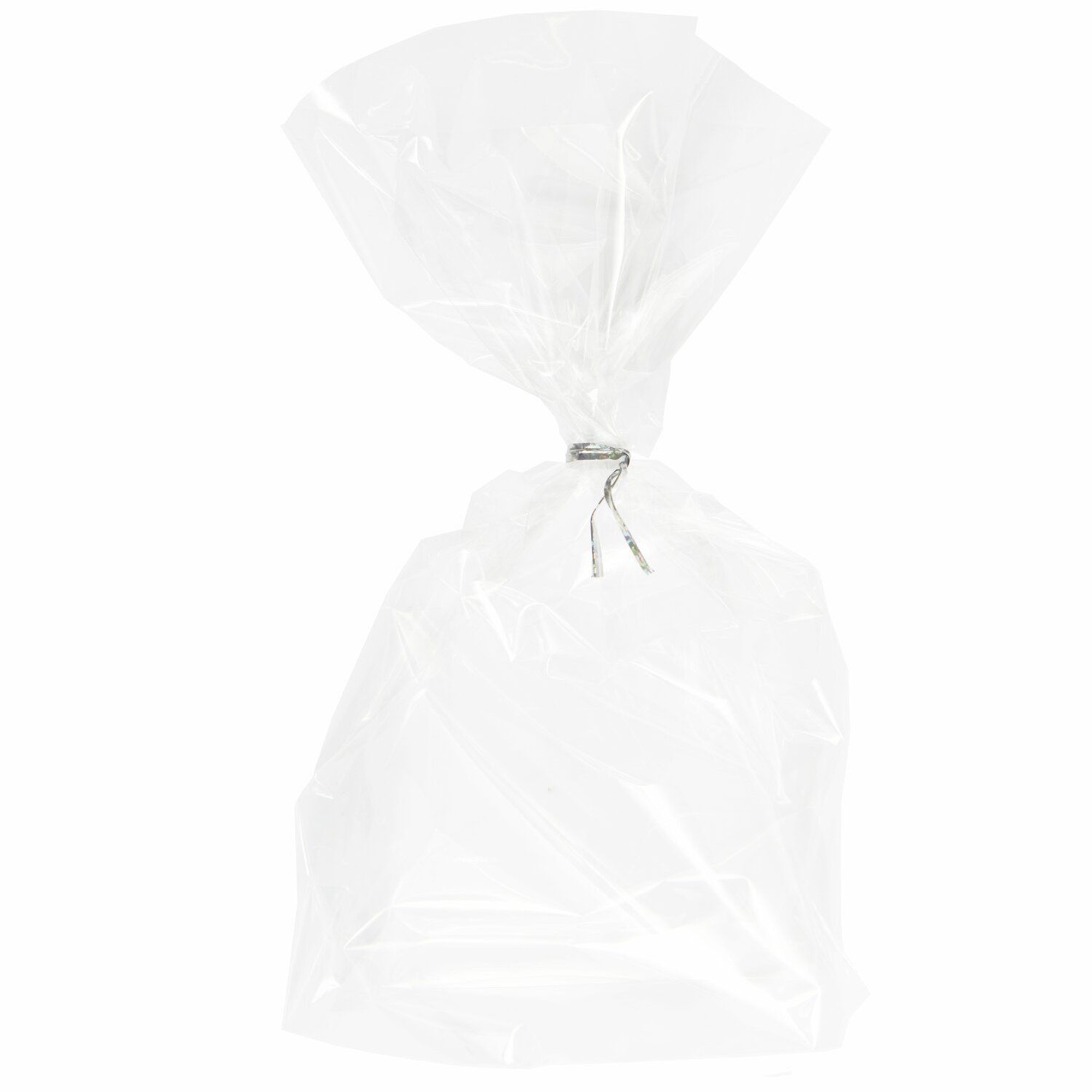 10 Kekstüten "Transparent" M Plastik, Tasche, Tasche aus Kunststoff