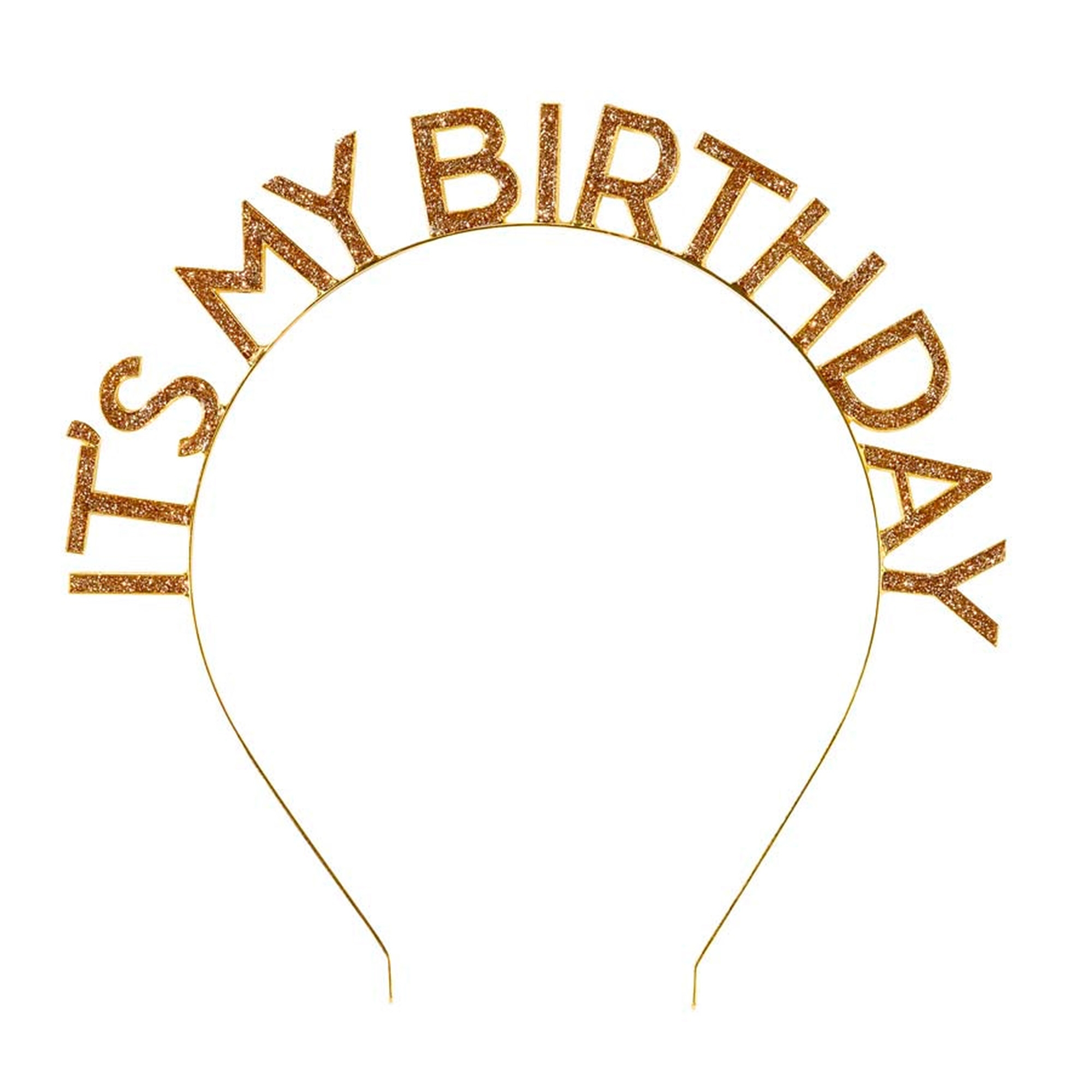 Haarreifen "It´s my Birthday" Glitzer Zubehor, Schmuck