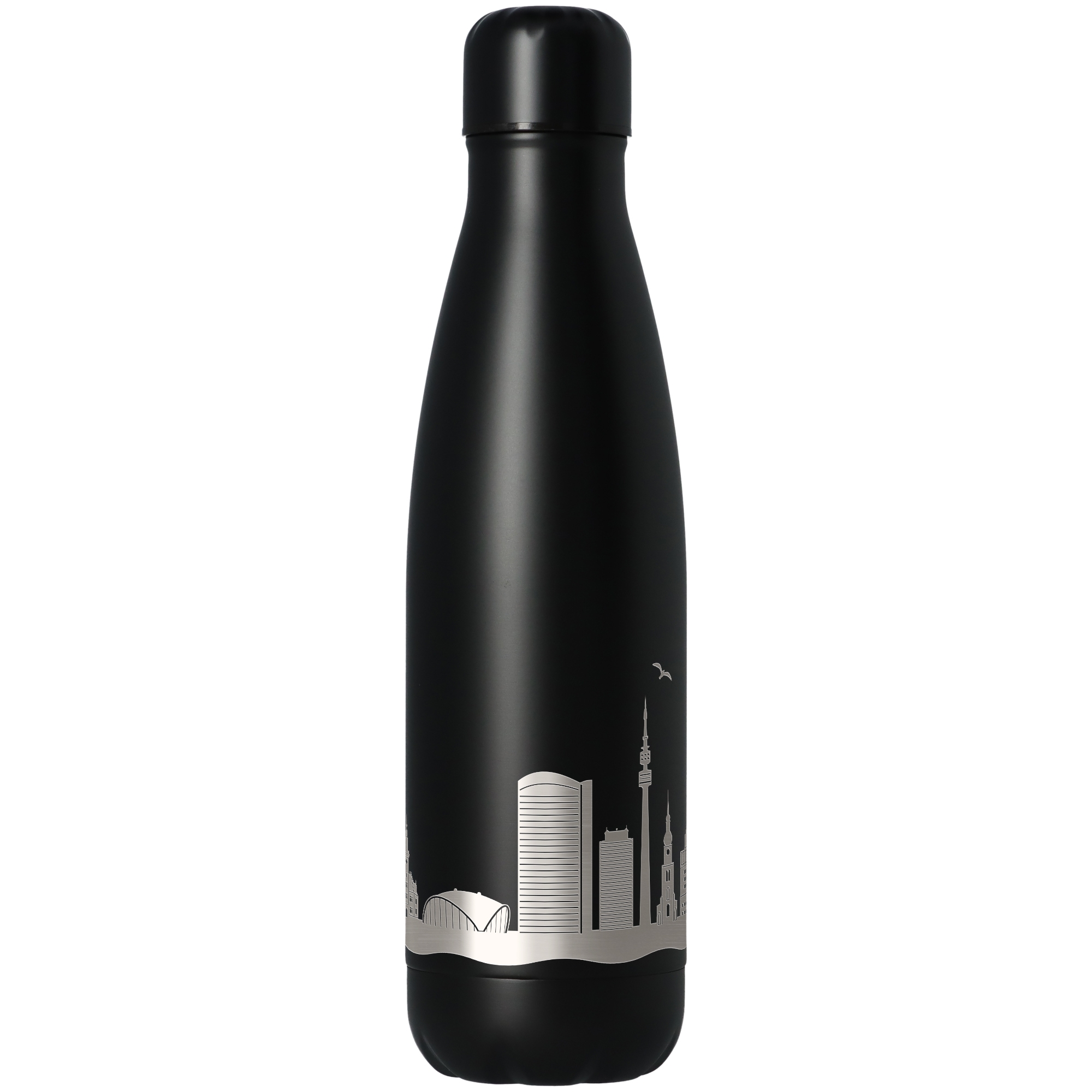 d445d6ea9c61d4f8f3b7b1bd0ee0984f19e7b8c0 Trinkflasche Skyline Dortmund Schwarz 500ml