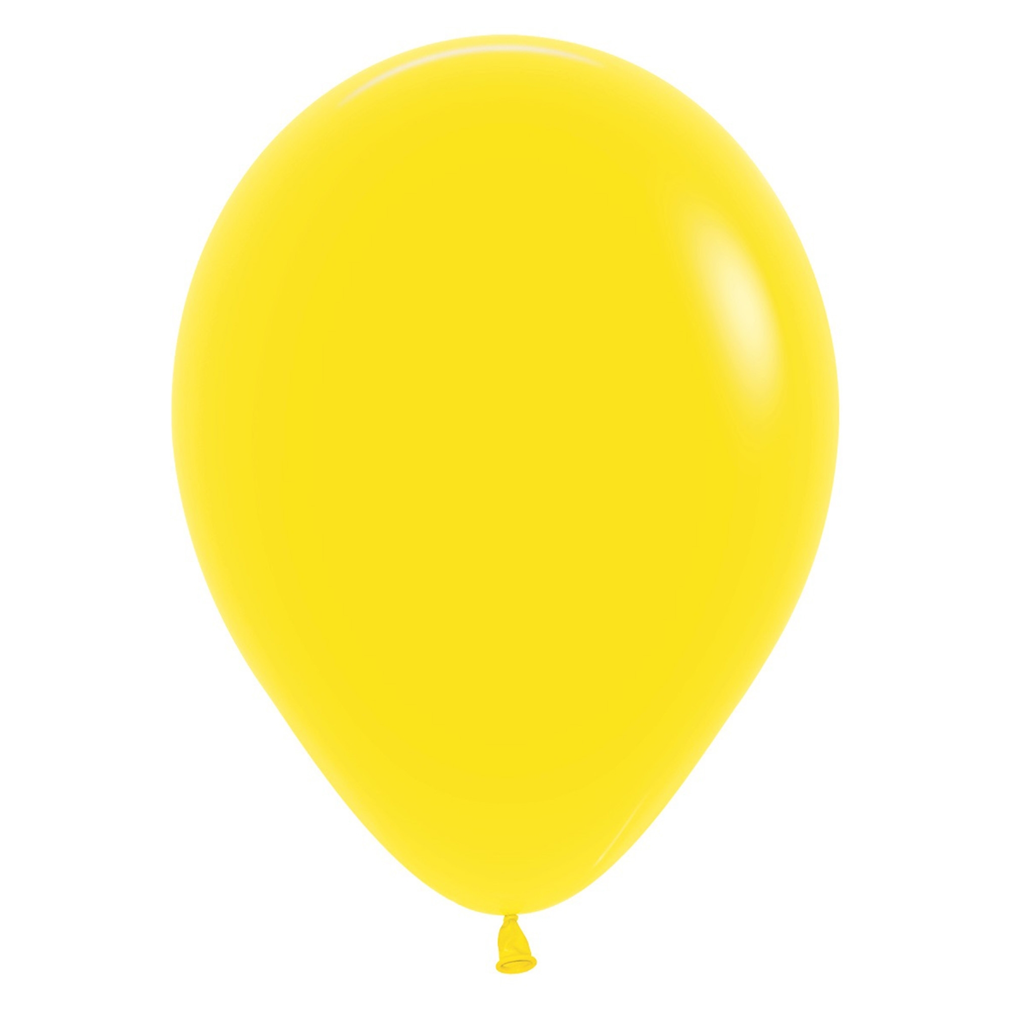 Sempertex Latexballon Yellow Ø 30cm Ballon