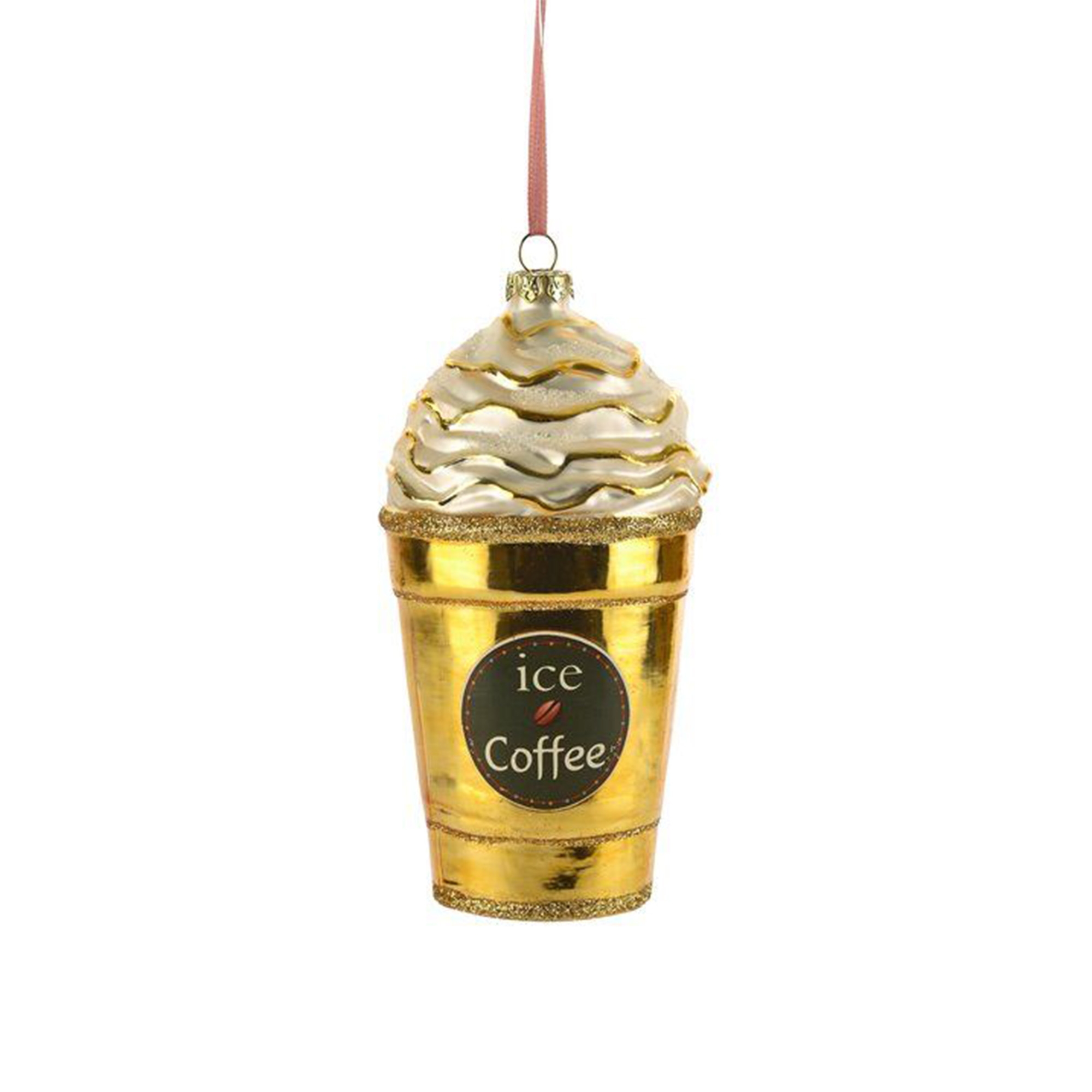 Weihnachtskugel "Iced Coffee"