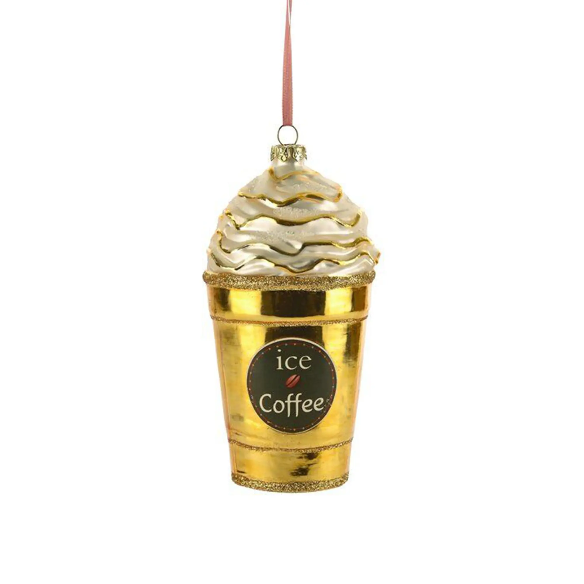 Weihnachtskugel "Iced Coffee"