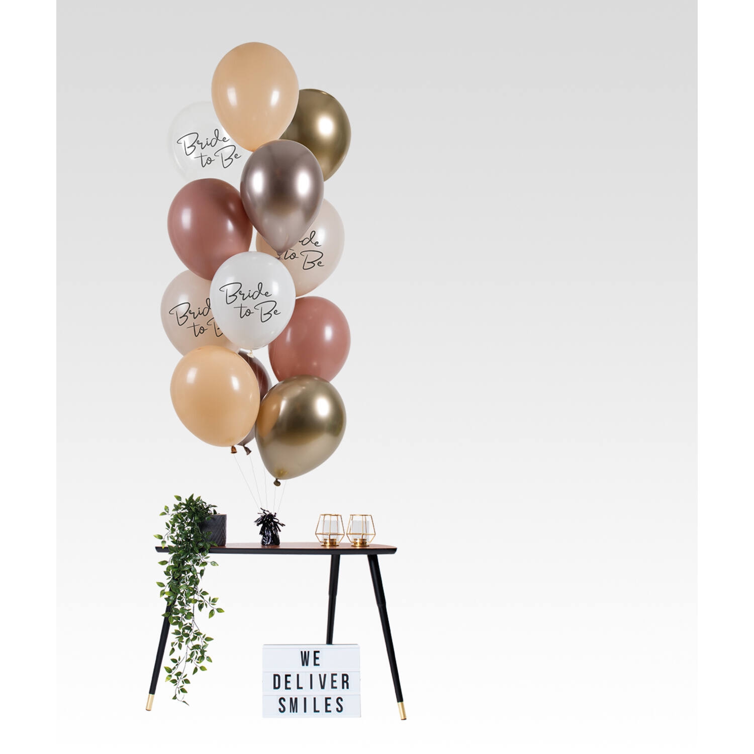 12 Latexballons im Set "Bride to be" Ø 33cm 12 Latexballons im Set "Bride to be" Ø 33cm