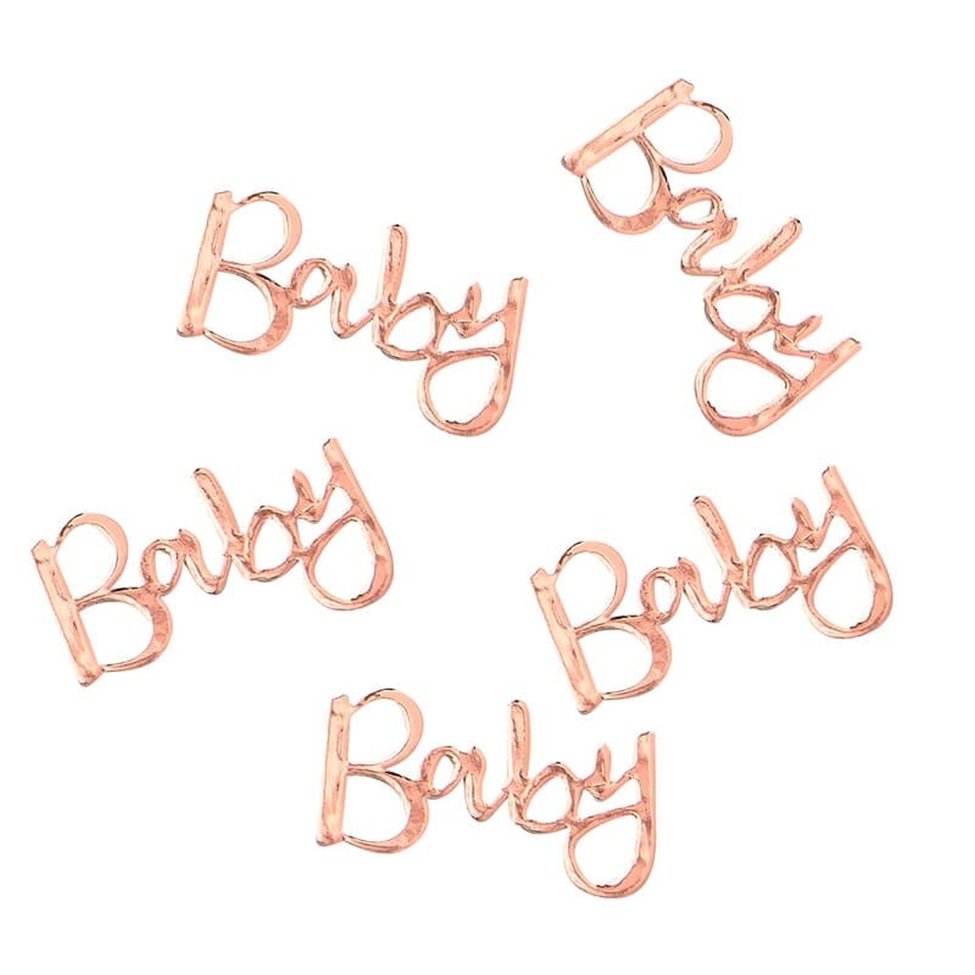 Twinkle Twinkle -Rosé Gold Baby Tisch Konfetti 14g