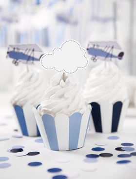 Little Plane - 6 Muffin Förmchen Little Plane - 6 Muffin Förmchen