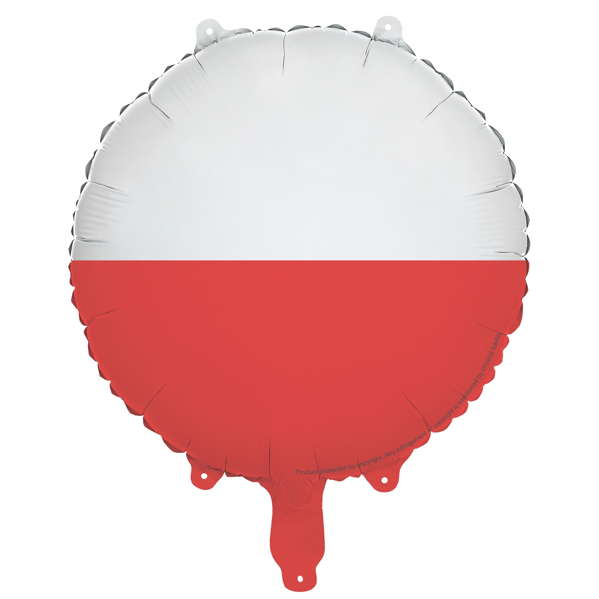 Ballon, Folienballon, Rot, Weiß, Patriotisch