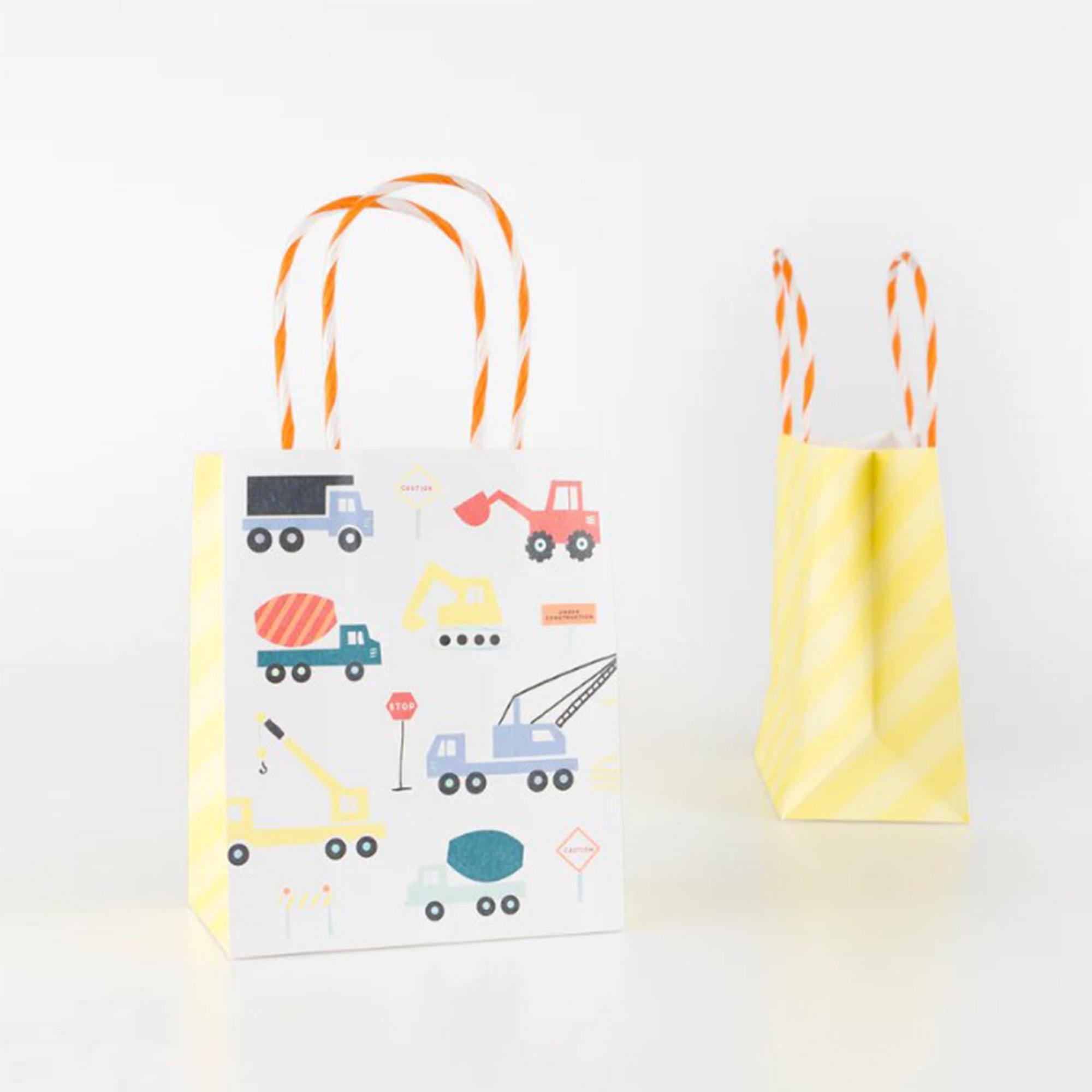Meri Meri - 8 Baufahrzeuge Party Tüten Meri Meri - 8 Baufahrzeuge Party Tüten