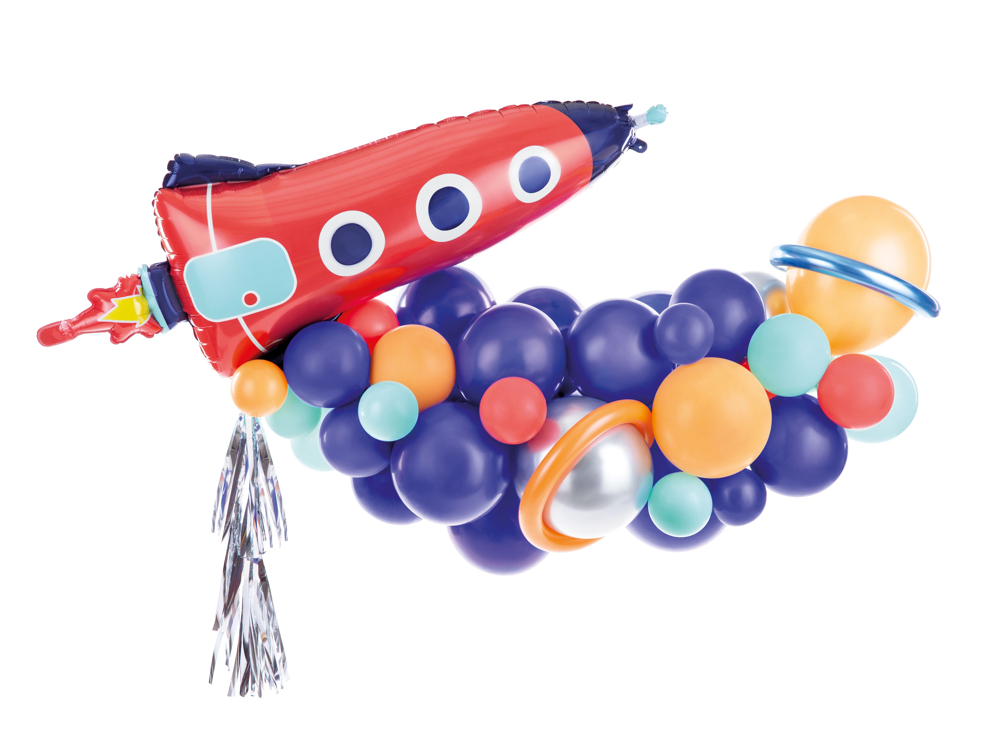DIY "Ballonwolke" zum Selberbauen "Weltall"