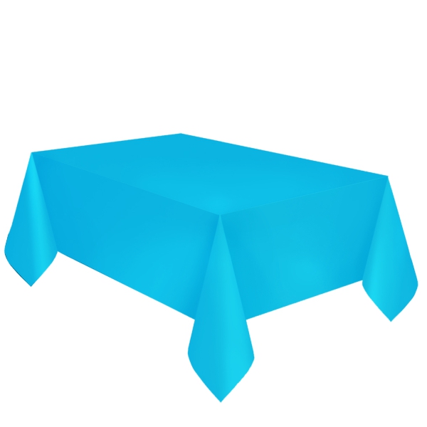 Papier Tischdecke - Azurblau