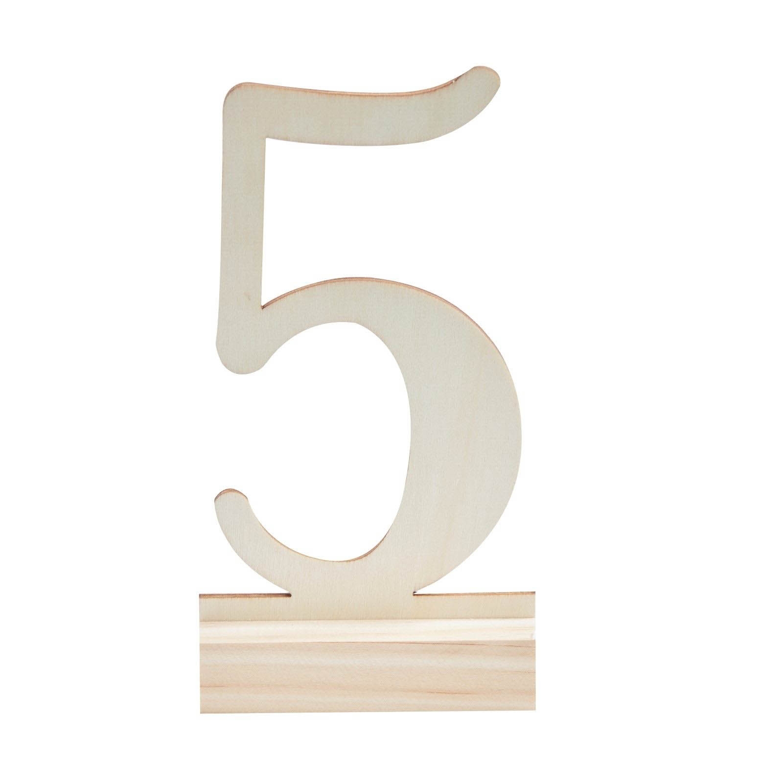 Beautiful Botanics - Holz-Tischnummern 1-12 Beautiful Botanics - Holz-Tischnummern 1-12