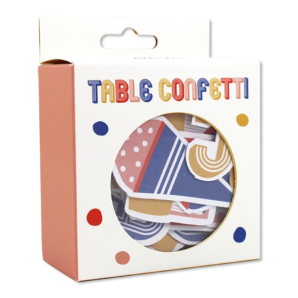 Einschulung - Konfetti "Schultüten und Zahlen", Bunt, 60 Stück Einschulung - Konfetti "Schultüten und Zahlen", Bunt, 60 Stück