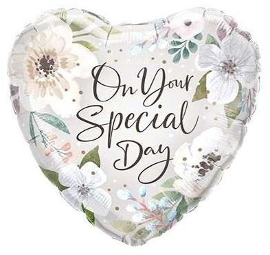 Folienballon "On you special Day" 45cm