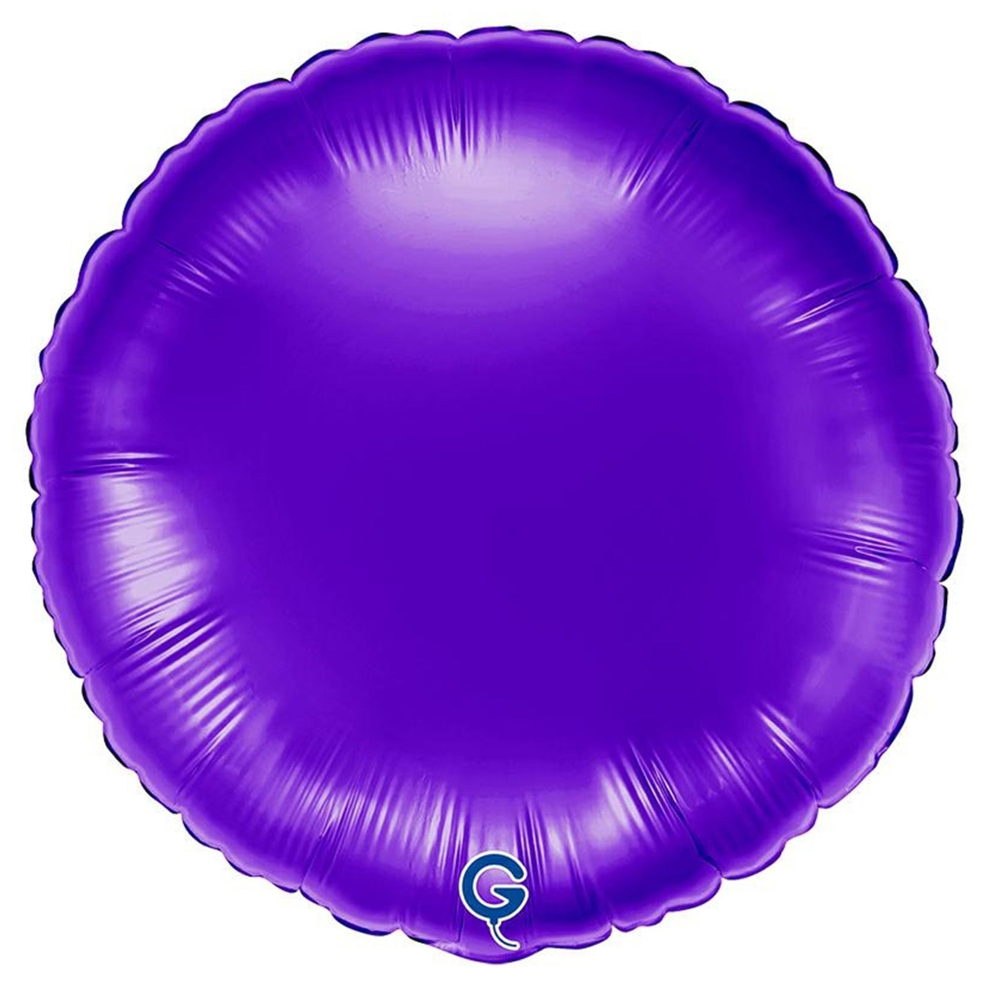 Folienballon Rund Royal Purple 45cm Luftballon, Ballon, Rund, Farbe: Lila, Gartenparty