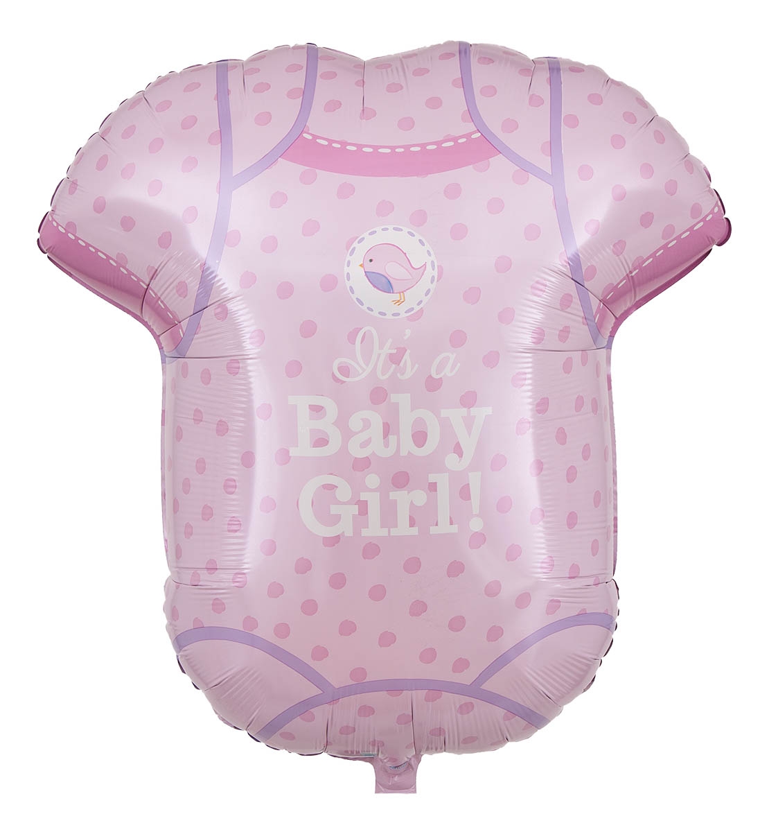 Folienballon Strampler It's A Baby Girl 55x60cm Folienballon Strampler It's A Baby Girl 55x60cm