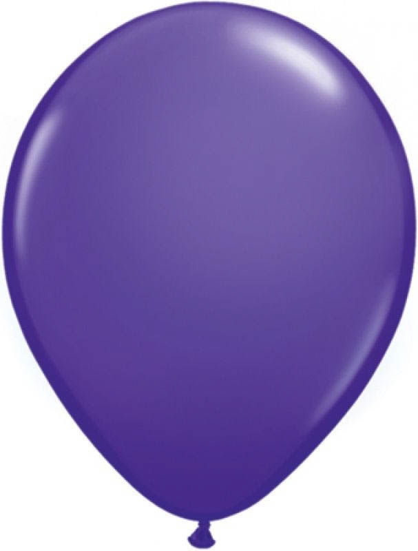 Qualatex Latexballon Purple Violet Ø 30cm Qualatex Latexballon Purple Violet Ø 30cm