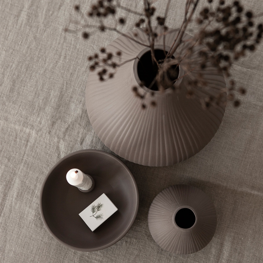 Storefactory - Ekenäs Vase L - Braun Storefactory - Ekenäs Vase L - Braun