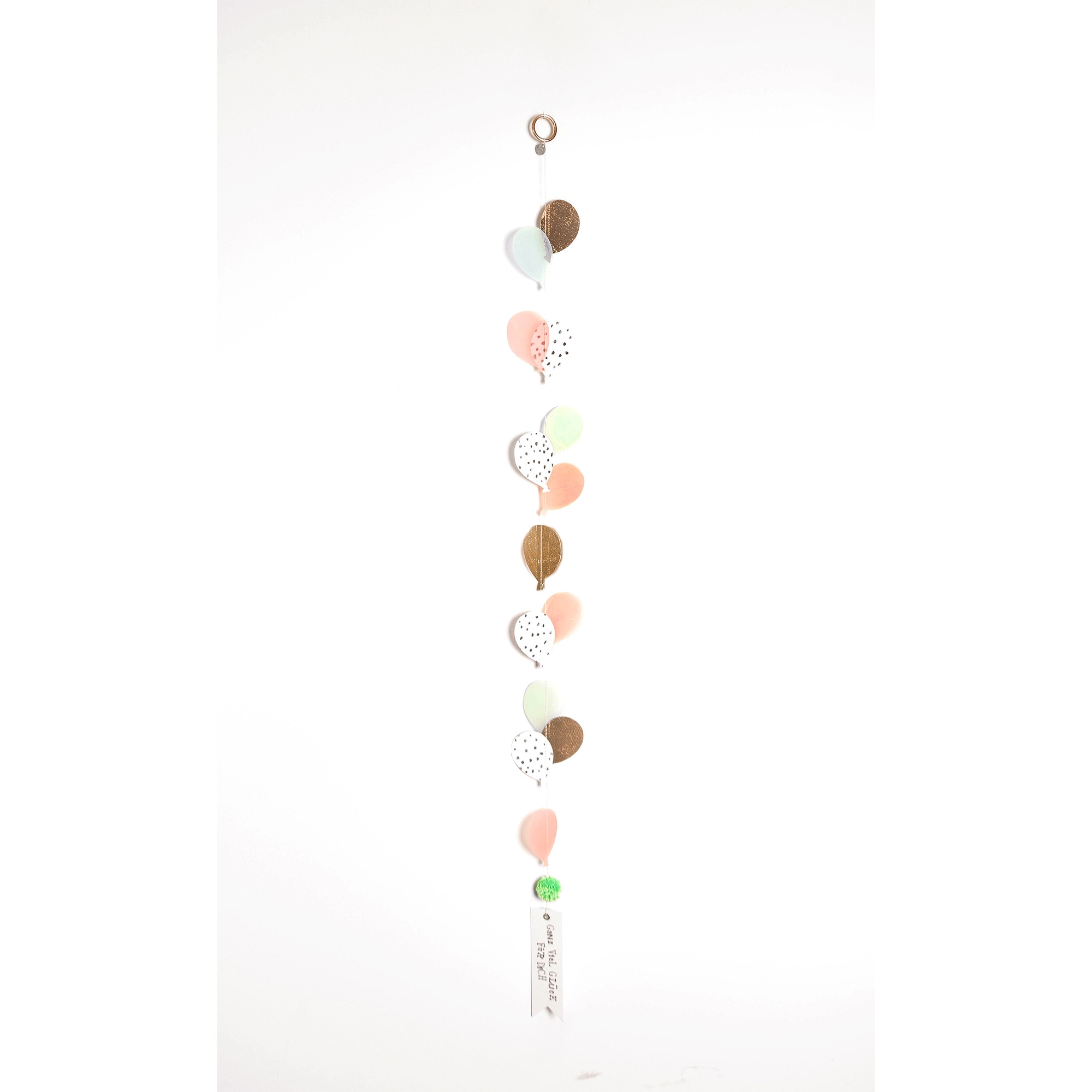 Ballonkette "Ganz viel Glück für Dich" Ballonkette "Ganz viel Glück für Dich"