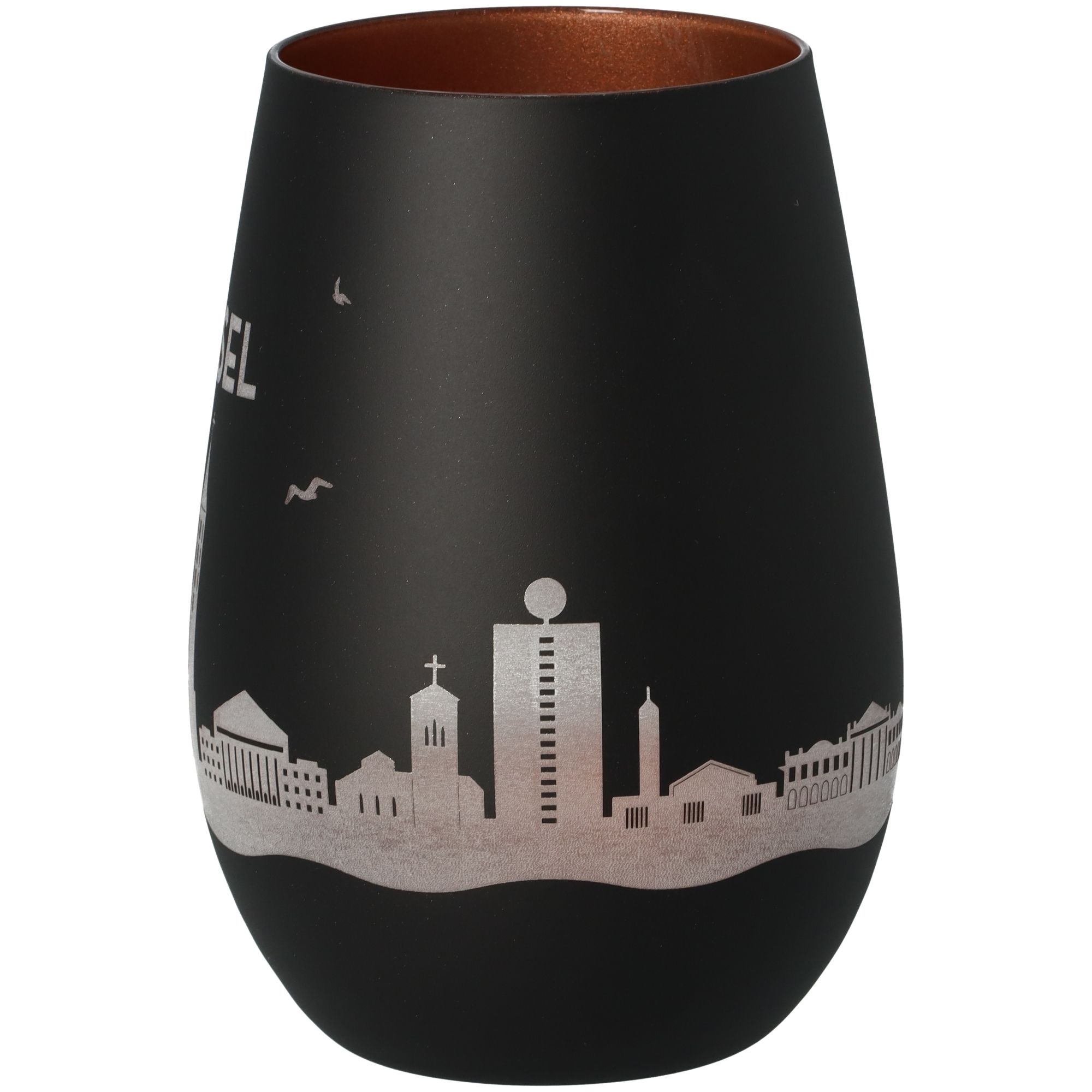 Windlicht Skyline Kassel Schwarz/Bronze Windlicht Skyline Kassel Schwarz/Bronze