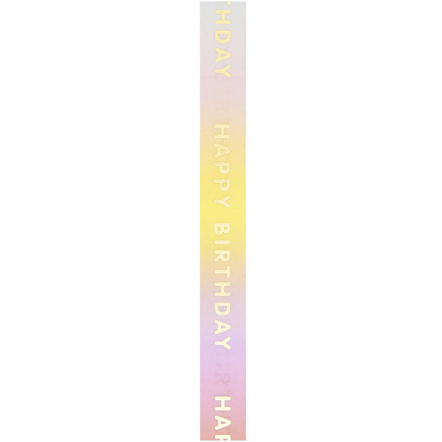 Tape "HappyBirthday" Regenbogen Tape "HappyBirthday" Regenbogen