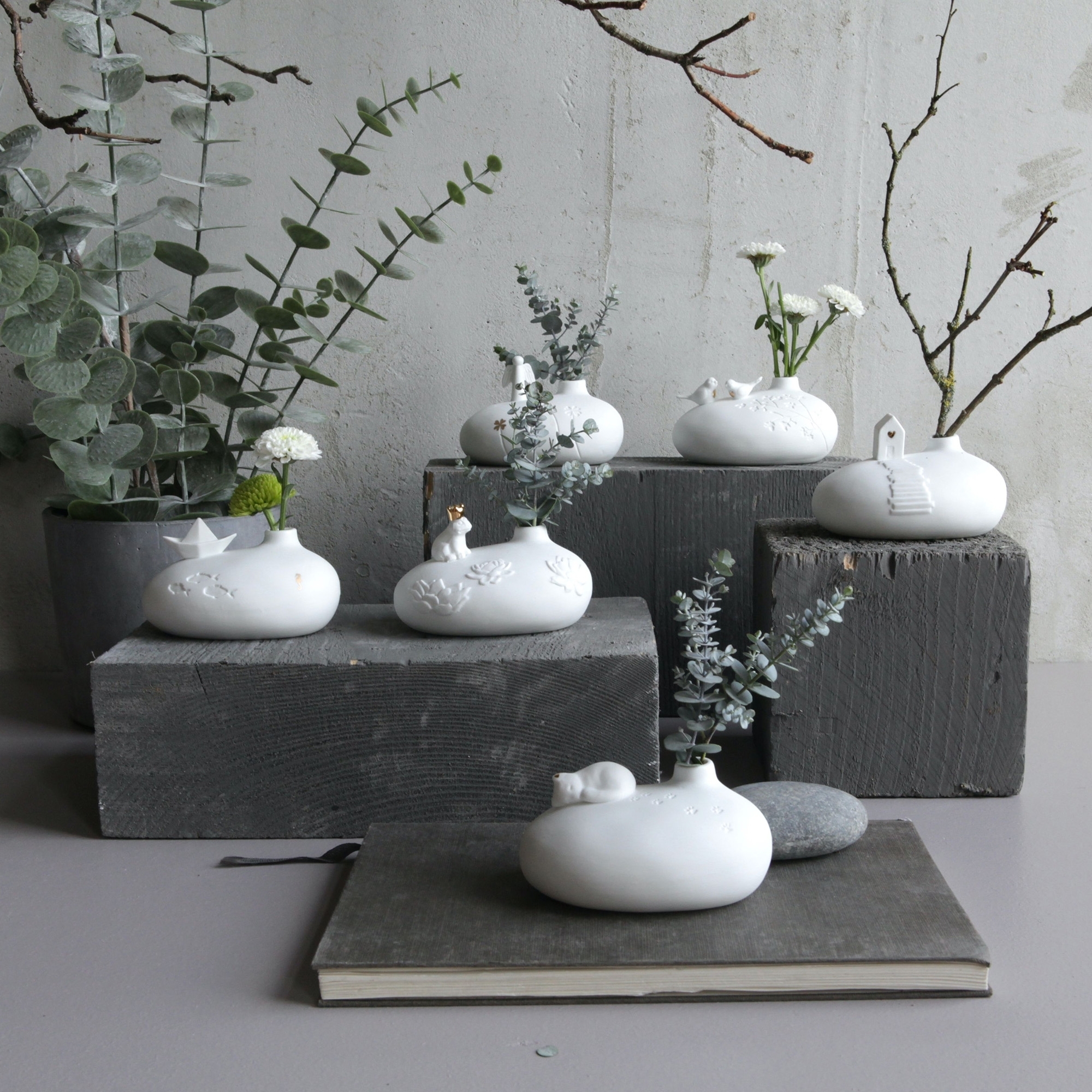 Blumensteine "Boot" Blumensteine "Boot"