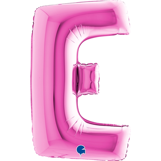 Folienballon Buchstabe E Pink 100cm Folienballon Buchstabe E Pink 100cm