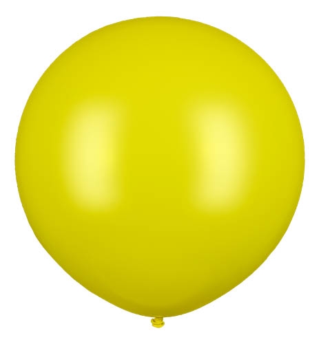 Latexballon Gigant Gelb Ø 80cm