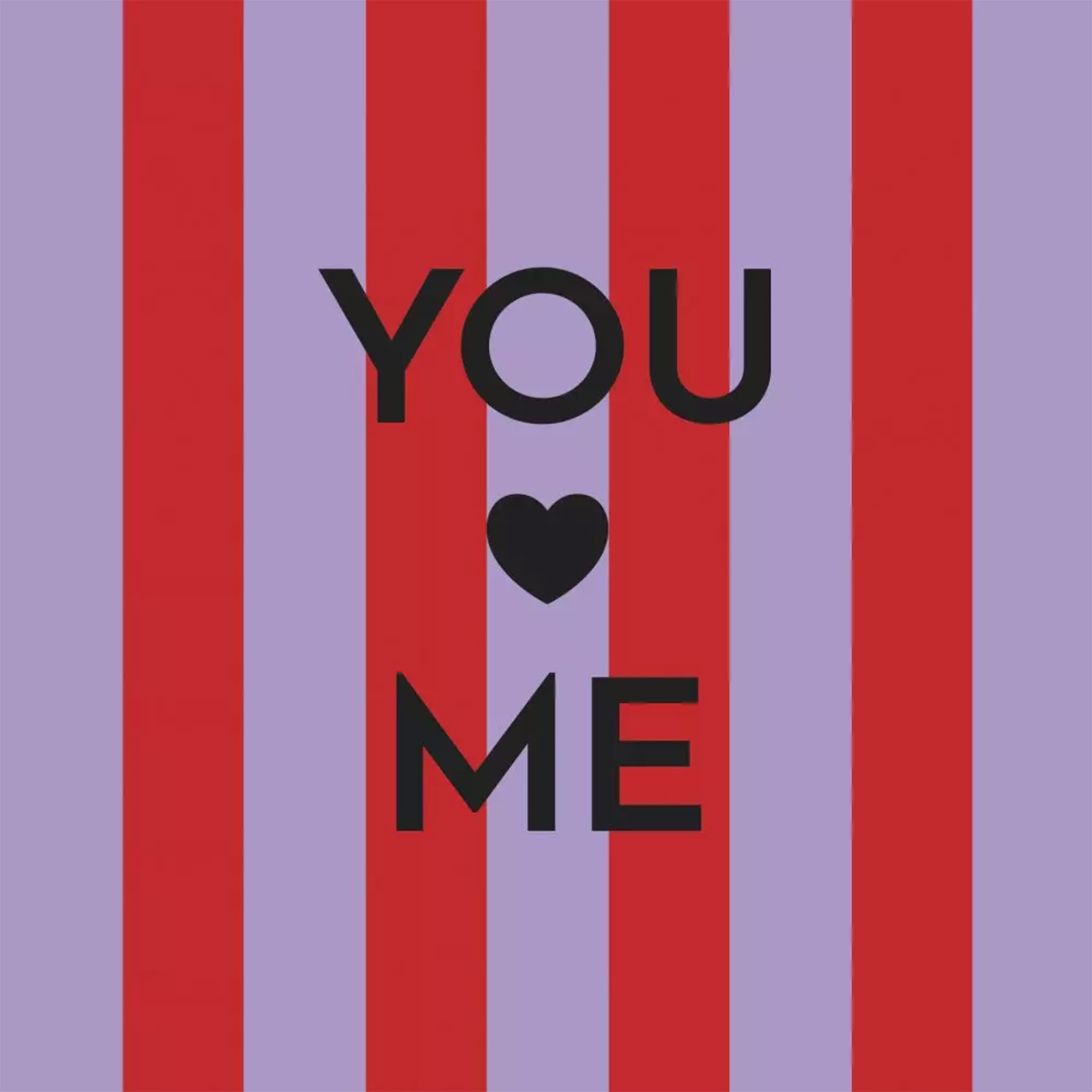 20 Servietten "You & Me" 33x33cm Logo