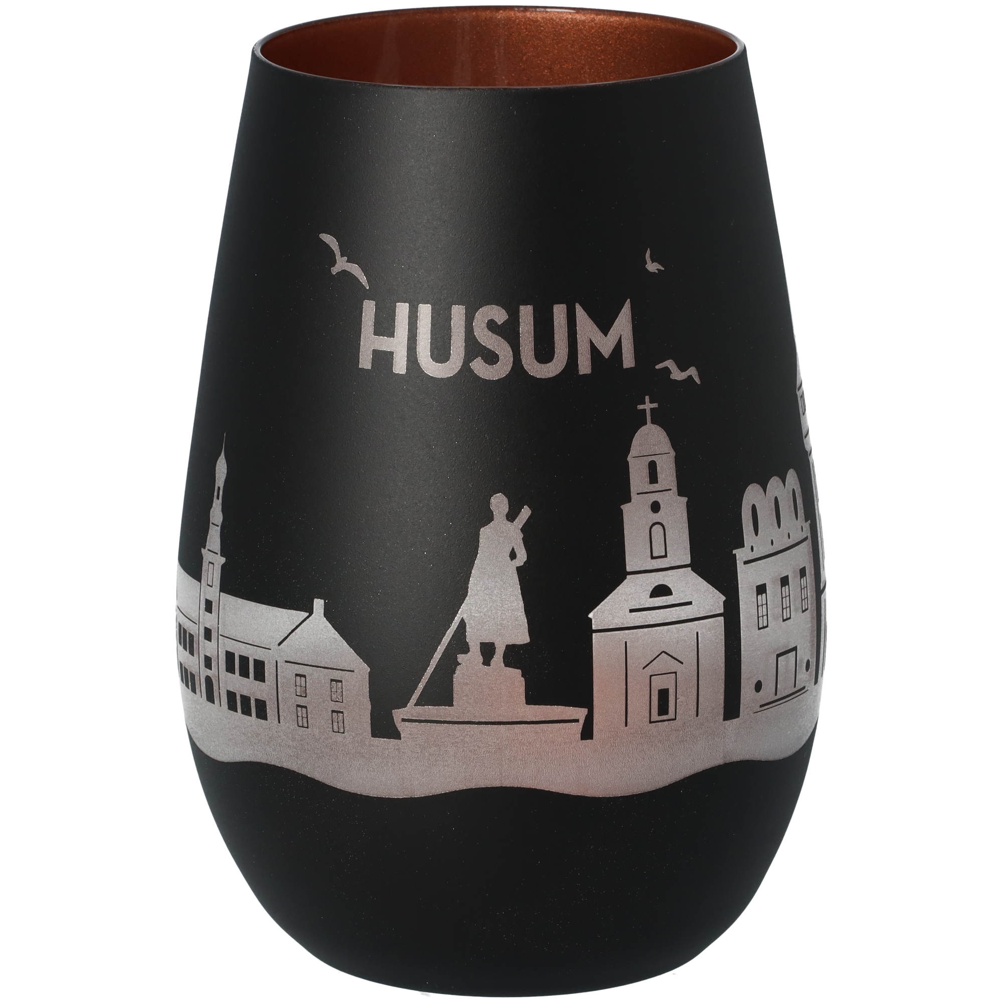 Windlicht Skyline Husum Schwarz/Bronze Windlicht Skyline Husum Schwarz/Bronze