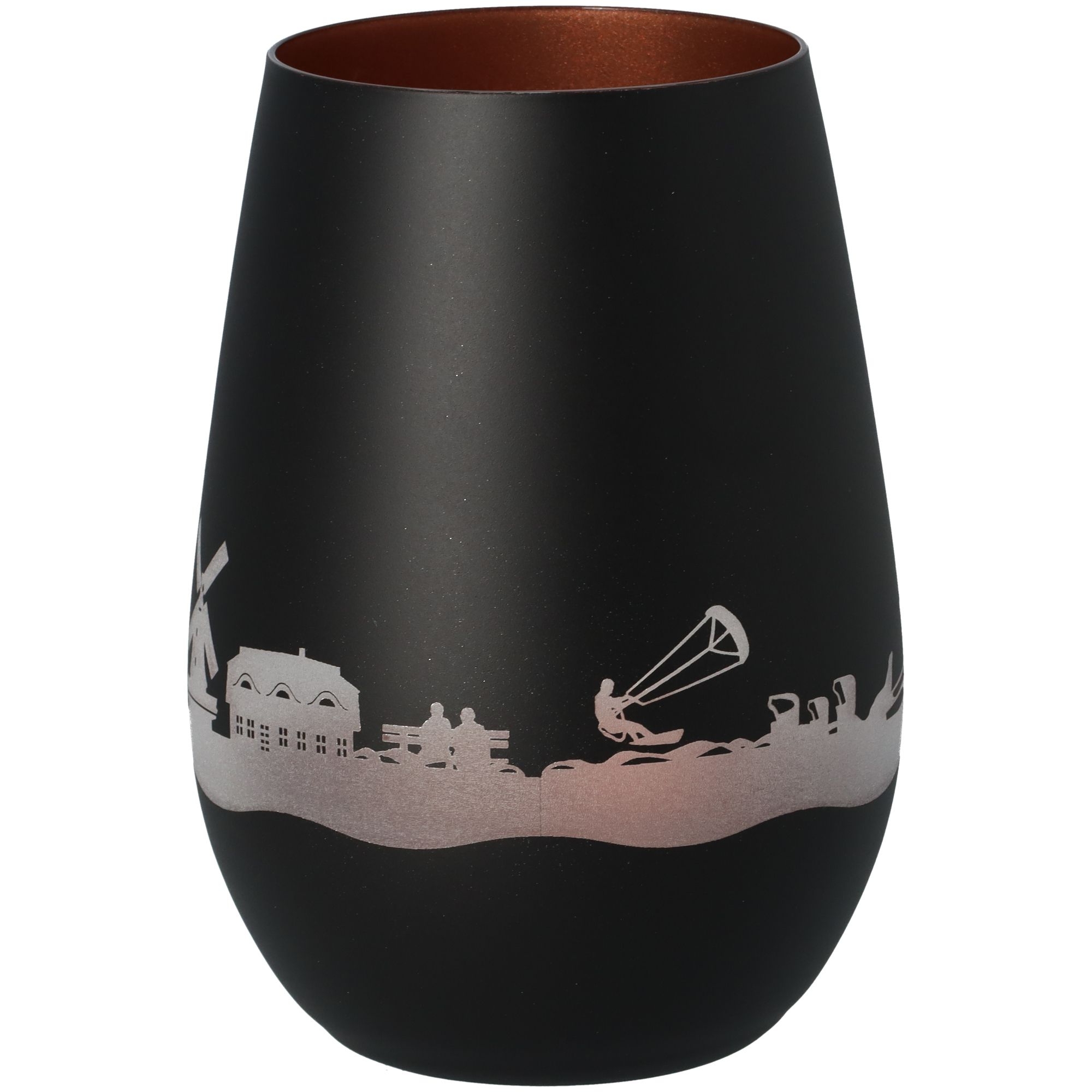 Windlicht Skyline Föhr Schwarz/Bronze Windlicht Skyline Föhr Schwarz/Bronze