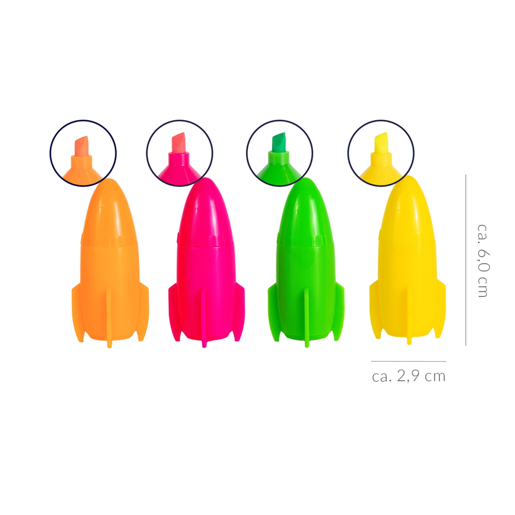 6 Neon Stifte "Space Adventure" 6 Neon Stifte "Space Adventure"