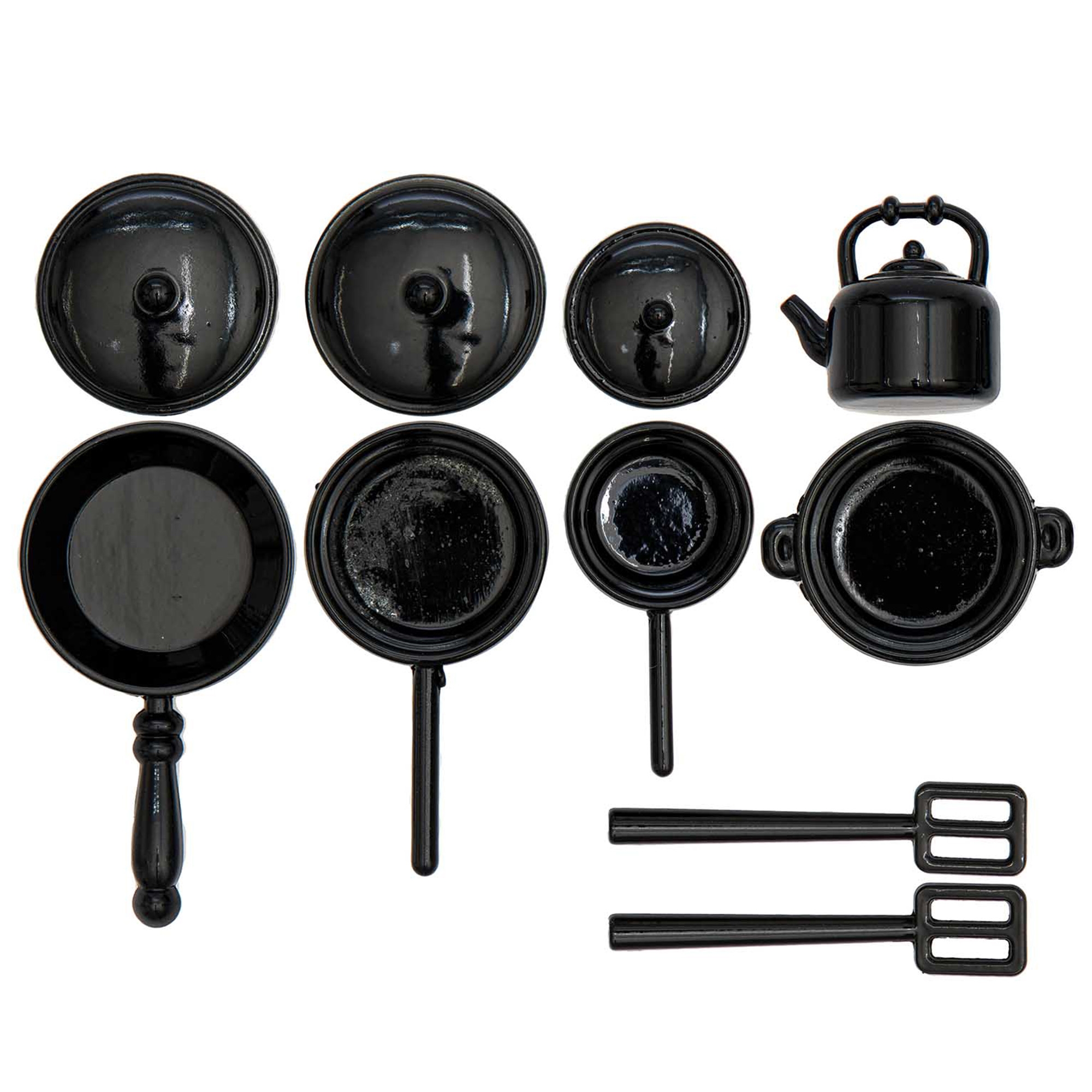 b4d5436a13384ed46f3dda0b76a90b023d3ffbb5 Miniatur "Kochutensilien" für die Wichteltür