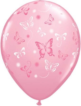 Qualatex Latexballon Schmetterlinge verschiedene Farben Ø 30cm