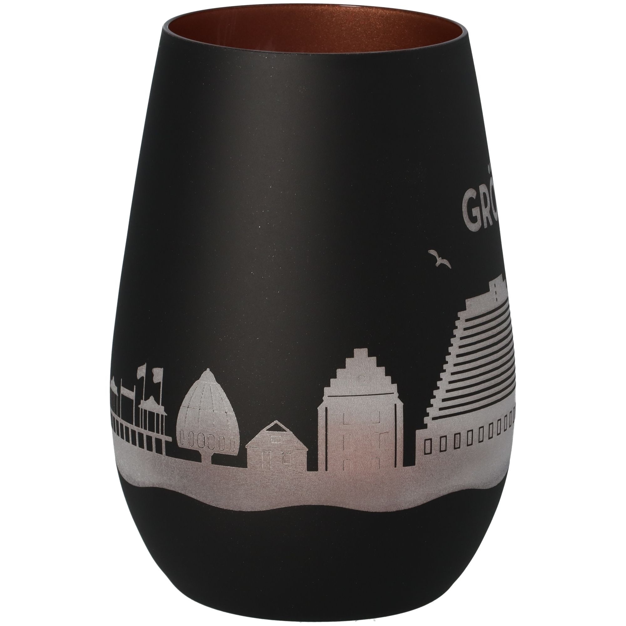 Windlicht Skyline Grömitz Schwarz/Bronze Windlicht Skyline Grömitz Schwarz/Bronze