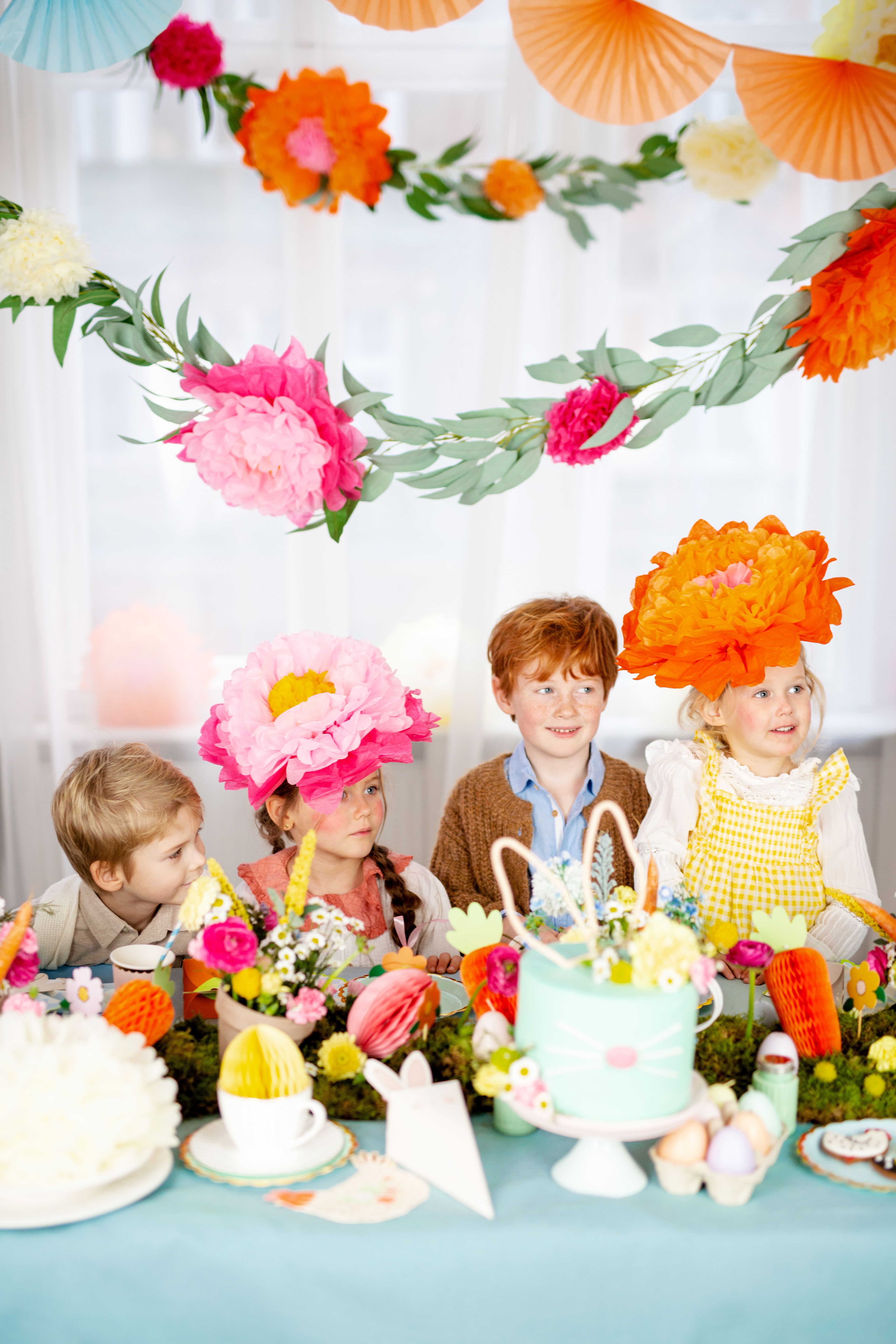 3 Seidenpapierblumen 3 Seidenpapierblumen