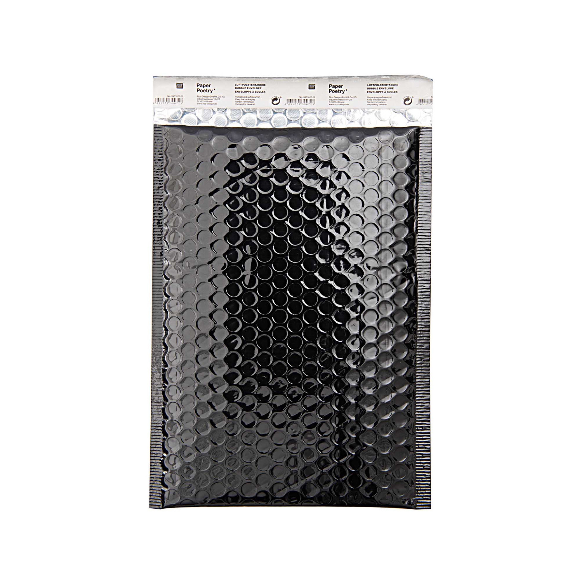 Luftpolstertasche B5, Schwarz Luftpolstertasche B5, Schwarz