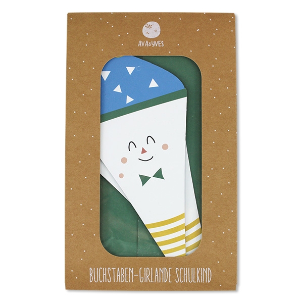Girlande zur Einschulung "Schulkind" Girlande zur Einschulung "Schulkind"