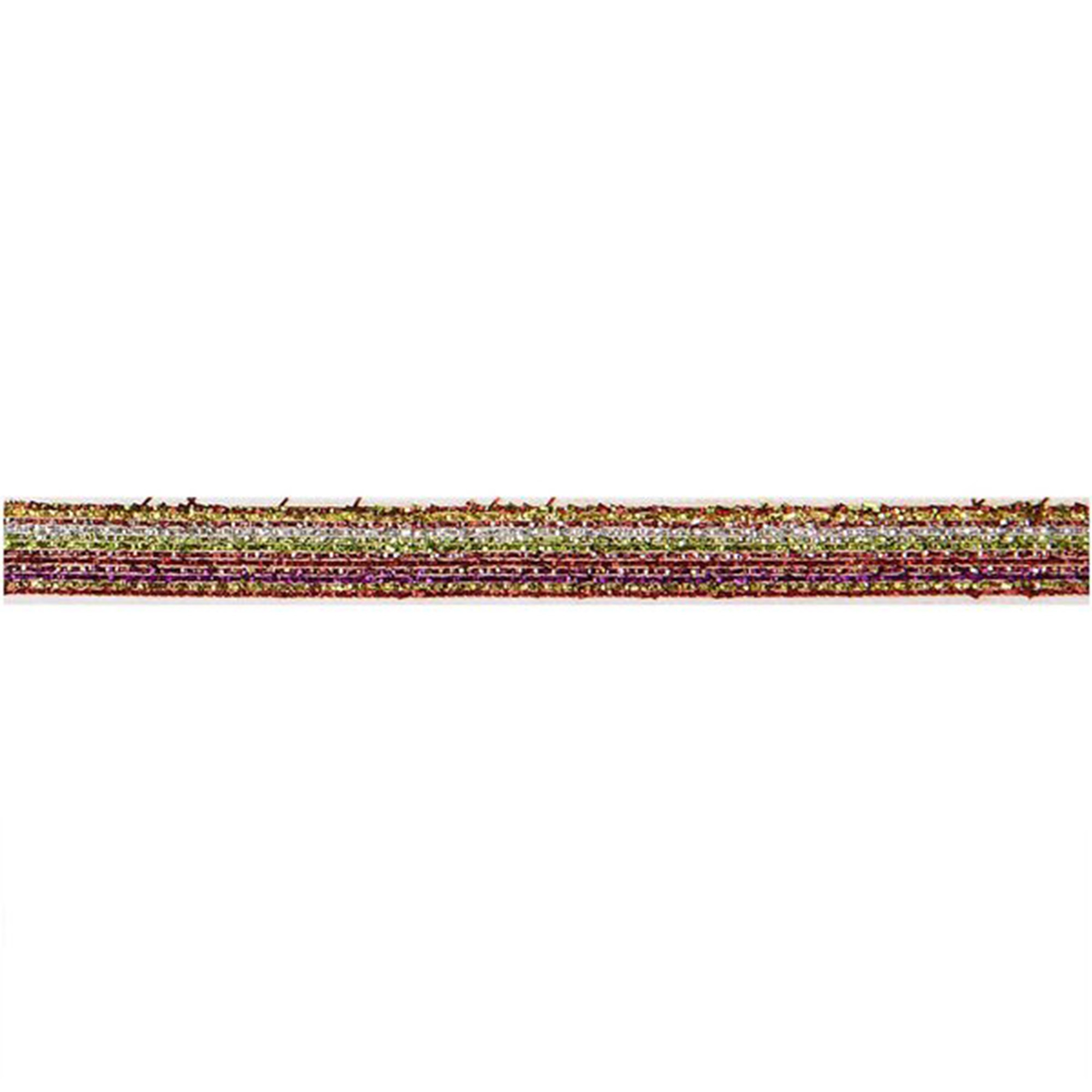 Glitzerband, Bunt, 10mm / 3m Glitzerband, Bunt, 10mm / 3m
