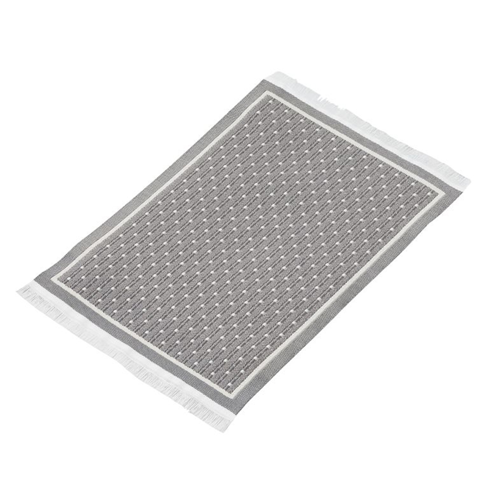 Miniatur "Teppich grau" für die Wichteltür
