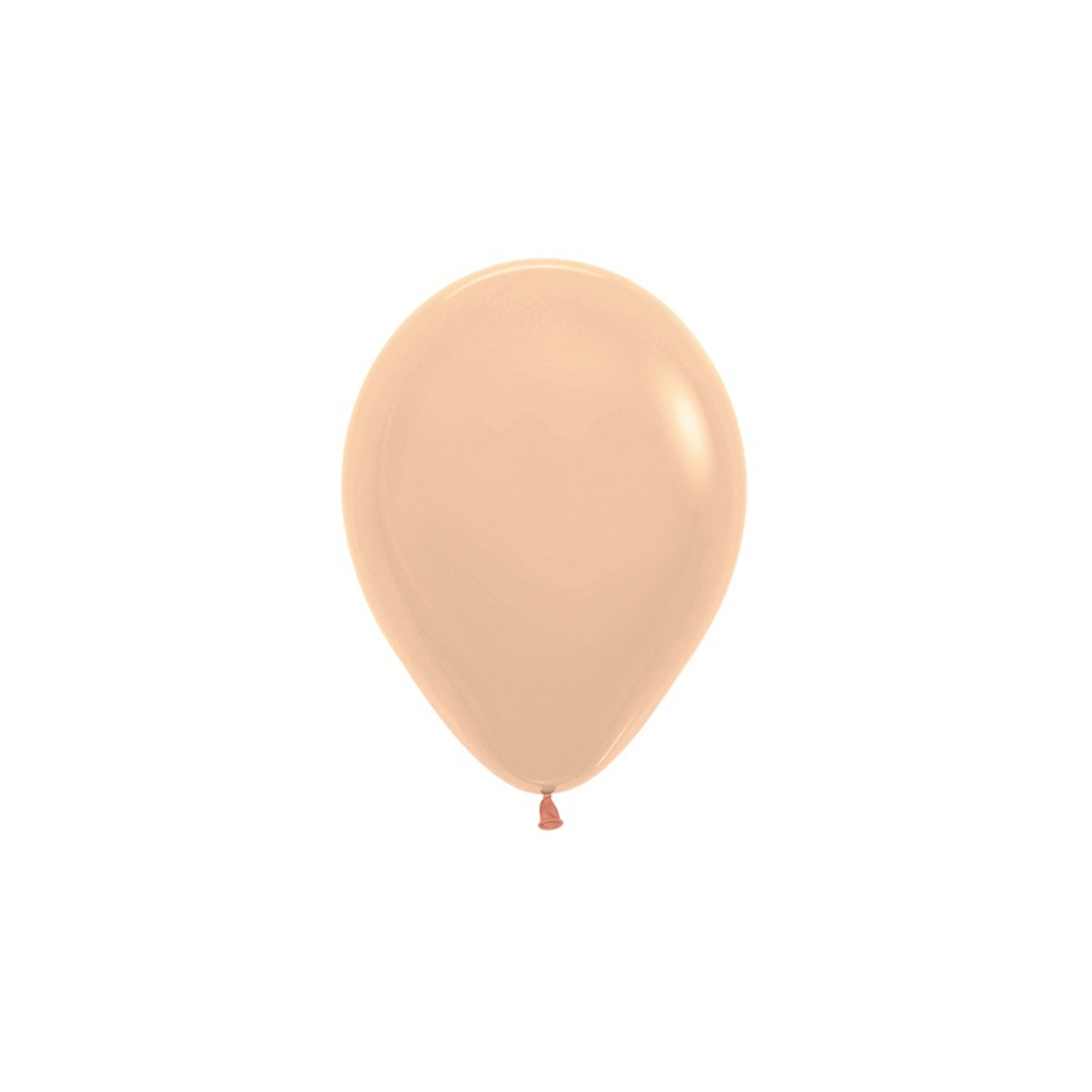 Sempertex Latexballon Pastel Matte Malibu Peach Ø 12cm Ballon
